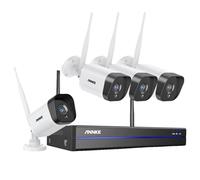 Système de caméra de sécurité sans fil, vidéo 3MP, vision nocturne 100ft, Aucun