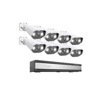 Système de caméra de sécurité Système de caméra de sécurité PoE 5MP 16CH 4K NVR Starlight Vision nocturne Kit de caméra IP 2 voies ensemble de Surveillance Vide extérieure