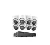 Système de caméra de sécurité Système de sécurité vidéo réseau POE 8CH FHD 5MP H.265 + 6MP NVR avec caméras POE de Surveillance résistantes aux intempéries 5MP(2T,8PCS Cameras)