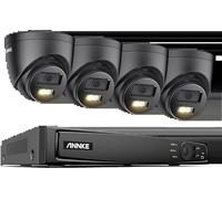 système de caméra de surveillance 8CH, résolution 12MP, détection intelligente des personnes et des véhicules, 8CH 4 pièces caméra, Aucun