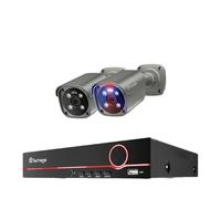 Système de caméra PoE, résolution 4K, reconnaissance faciale par intelligence artificielle