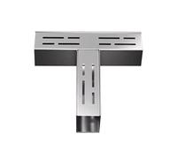 Système de canal de drainage for allée étroite en acier inoxydable - 1 2/5" à 7 4/5" de large avec grille(7x5cm Corner 2)