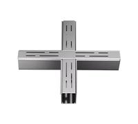 Système de canal de drainage for allée étroite en acier inoxydable - 1 2/5" à 7 4/5" de large avec grille(20x5cm Corner 3)