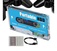 Système de Cassette - Boîtier ABS, Fonctionnement du système de Cassette | Collection d'émulateurs de Style rétro Comprenant Soixante Mille Classiques offrant Une Sortie Ultra définition Connexion