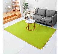 Système de chauffage par le sol électrique tapis de sol chauffant tapis chauffant électrique coussin chauffant infrarouge pour le sol chauffe-pieds radiateur d'appoint(Green,78.7x118in)