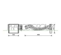 Système De Chauffage Prasco FD344H001 Aq pour Ford