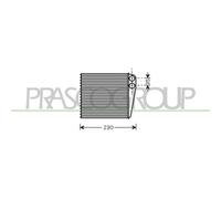 PRASCO VG055H001 Radiateur de chauffage