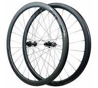 Système De Cliquet 54T 700C*23-50C Roues Clincher pour Vélos De Route Gravel F15/12 * 100mm R12*142mm Axe Traversant Jantes en Carbone 38mm, Cassette 12 Vitesses, MS(Black-MS,F12 R12-Clincher)