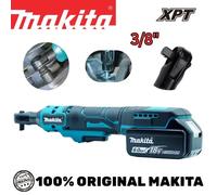 Système de cliquet rapide à double entraînement Makita WR100D 3/8" & 1/4" d'origine, vitesse de 800 tr/min, compact pour les espaces restreints, fixation rapide WR100D-6.0AH