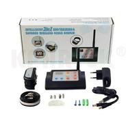 Système de clôture électronique sans Fil pour Chien de Compagnie 2 en 1 et Collier de Dressage pour Chien Bip Choc Vibration Formation et Fonction de clôture(pour 1 Chien)