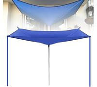 Système de collecte d'eau de pluie avec tuyau, sac de récupération de pluie réutilisable pour jardin, pelouse, kit de vidange de toit, convertisseur d'eau pour cour, balcon, camping (2)