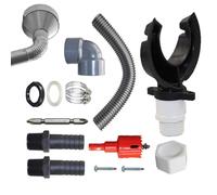 Système de collecte d'eau de pluie, kit de collecte d'eau de pluie | Système d'utilisation de l'eau de pluie | Déviateur d'eau de pluie pour collecter l'eau de pluie dans le kit de tonneau de