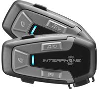 Système de communication pour casque Interphone Double-Kit