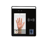 Système de contrôle d'accès biométrique Intelligent d'assistance de Temps d'empreinte Digitale de Reconnaissance faciale de Paume de Visage(Color:Standard)