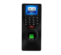 Système De Contrôle D'accès De Porte De Machine De Présence De Temps D'empreinte Digitale De Mot De Passe De Carte D'identité D'empreinte Digitale De 2.4 Pouces