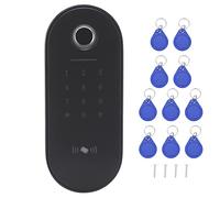 Système de contrôle d'accès par empreinte digitale, clavier d'entrée multifonctionnel étanche de haute sécurité avec mot de passe, lecteur de carte IC pour le bureau à domicile,