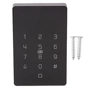 Système de Contrôle d'Accès Porte avec Clavier et RFID, Résistant ABS, 12x8x2cm - Déverrouillage Rapide par Carte ou Code, Compatible Portes en Verre et Fer