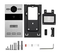 Système de contrôle d'accès, Station Porte, interphone, déverrouillage, ouvre-Porte électronique, Fonctionne avec Un Panneau Commande Central 10.1 Pouces pour la sécurité électrique