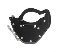 Système de croisière moto activé par le pouce, acier noir | Système activé par le pouce, construction en acier inoxydable, finition noire, boulon fixé, montage