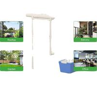 Système de croissance hydroponique, conception à 3 couches, 108 emplacements de plantes, matériau PVC, montage sans outils