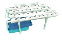 Système de culture hydroponique, 36 sites de plantation, utilisation efficace de l'eau, matériau PVC-U