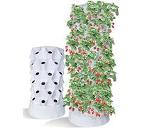 Système de Culture hydroponique 80 Pots Ensemble de Tour hydroponique Système de Culture hydroponique Kit de Culture hydroponique pour intérieur et extérieur avec Adaptateur de minuterie de