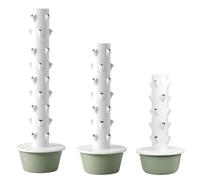 Système de culture hydroponique - Jardin intelligent vertical d'intérieur avec pompe à arrosage automatique pour cultiver des légumes, des fruits et des herbes