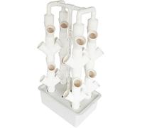 Système de Culture hydroponique, kit de Jardin Vertical pour intérieur avec Pompe 16/24/32 et réservoir d'eau Mobile pour Les Amateurs de Jardinage ~/