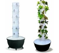 Système de Culture hydroponique, Kits de Culture hydroponique, Tour hydroponique à 6 Niveaux, 36 Capsules, jardinière Intelligente, kit d'équipement de Plantation Hors Sol, légumes, Fruits e