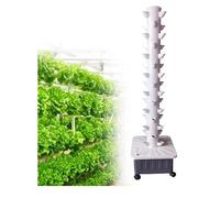 Système de Culture hydroponique Plantation hydroponique Verticale d'intérieur à arrosage Automatique, Tour de Plantation de Culture sans Sol, kit de Plantation avec Pompe d'hydratation et ré