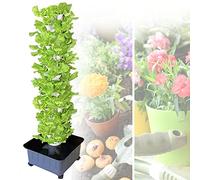 Système de Culture hydroponique pour Herbes, Fruits et légumes d'intérieur - Adaptateur Tour aéroponique, Fleurs et légumes, lit de semis et Pots en Filet