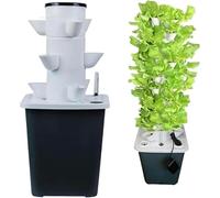 Système de Culture hydroponique pour Jardin, 15/20/25/30 Capsules, kit de Culture hydroponique pour Appartement, Tour, système de Plantation avec Pompe d'hydratation, Adaptateur, Pots en rés