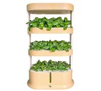 Système de Culture hydroponique pour Jardin, Tour hydroponique à 48 Capsules, kit de Germination pour Plantes, kit de Culture aéroponique avec Lampe de Culture et arrosage Automatique, jardi