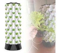 Système de Culture hydroponique, Tour hydroponique pour Jardin intérieur, kit de Culture aéroponique pour Herbes, Fruits et légumes (1 pièce)