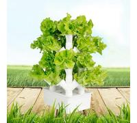 Système de Culture hydroponique, Tour Verticale, pour Jardin d'herbes aromatiques, Fruits, légumes, Plantes, pour Les Amateurs de Jardinage (1 pièce)