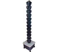 Système de Culture hydroponique Tower Tower, 8 couches/10 couches/12 Couches, kit de Jardin d'herbes aromatiques d'intérieur, Ensemble Complet de Culture d'herbes aromatiques (A1 12 Couches)
