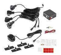 Système de de stationnement, système Intelligent d'aide au stationnement 4 sonde de capteur Kit d'alerte de Sonnerie Automatique de de recul de Voiture 80dB