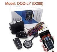Système De Démarrage Et D'arrêt Automatique Universel Pour Voiture,Alarme De Voiture,Télécommande,Moteur,Kit De Démarrage Automatique,Système De Démarrage Sans Clé,Accessoires De - Type Dqd-Ly(D288)#B