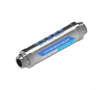 Système de détartrage compact en ligne 12 x 6,5 x 10 cm pour plomberie | Gain de place : 12 x 6,5 x 10 cm, empêche l'accumulation de calcaire, prolonge la durée de vie de l'appareil