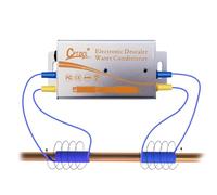 Système de détartrage électronique de l'eau, détartrant sans sel, réduire l'accumulation de tartre, pour tous les types de tuyaux hydrauliques.12V, Wasserhärtheit: 12.5-15GPG.(tranche)