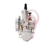 Système De Double Carburateur Pour KR150 KR 150 100cc 125cc 250cc Racing 21/24/26/28/30/32/34mm Carburateur À Boisseau Plat Pour Motos Pièces Moteur Moto(26MM)