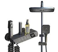 Système de Douche 30,5 cm pour Salle de Bain, mélangeur de Pluie, Ensemble combiné de Douche, Pomme de Douche à Effet de Pluie Mural et système portatif de Robinet de Douche (Couleur : B, Taille :