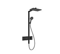 Système de douche Alive Q hansgrohe Raindance 24590670 2 modes de pulvérisation avec ShowerSelect Comfort , 12 l/min, noir mat