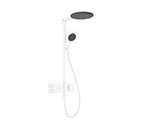 Système de douche Alive S hansgrohe Raindance 24596700 2 types de jets économie d'eau avec ShowerSelect Comfort , EcoSmart, blanc mat