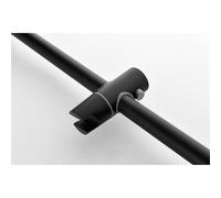 Système de douche avec pommeau de douche, douchette à main, barre coulissante, jets corporels, bras de douche, flexible, garniture de valve et poignées à levier