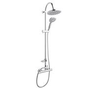 Système de douche design de Ferro complet avec mitigeur thermostatique.