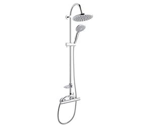 Système de douche design de Ferro complet avec mitigeur thermostatique.