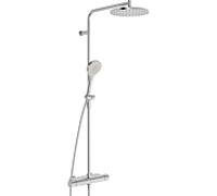 Hansa Viva Colonne de douche en applique avec mitigeur thermostatique, 6515920180,