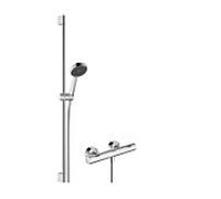 hansgrohe Activera Select S Robinetterie de douche en applique avec mitigeur thermostatique, 28086000,
