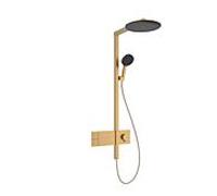 Système de douche hansgrohe Raindance Alive S 24582140 type de jet 2000 avec ShowerSelect Comfort , bronze brossé